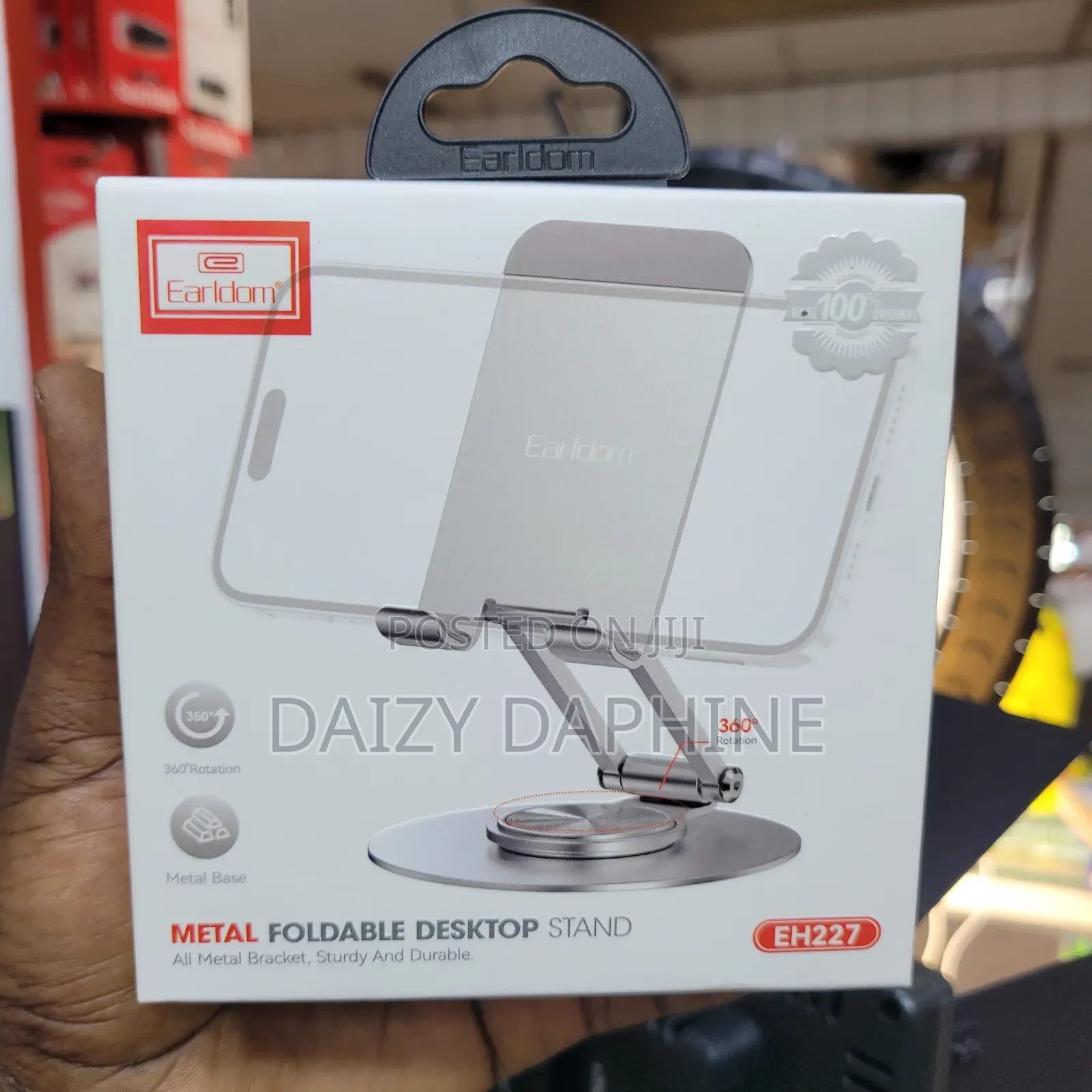 Earldom Aluminum Foldable Phone Stand