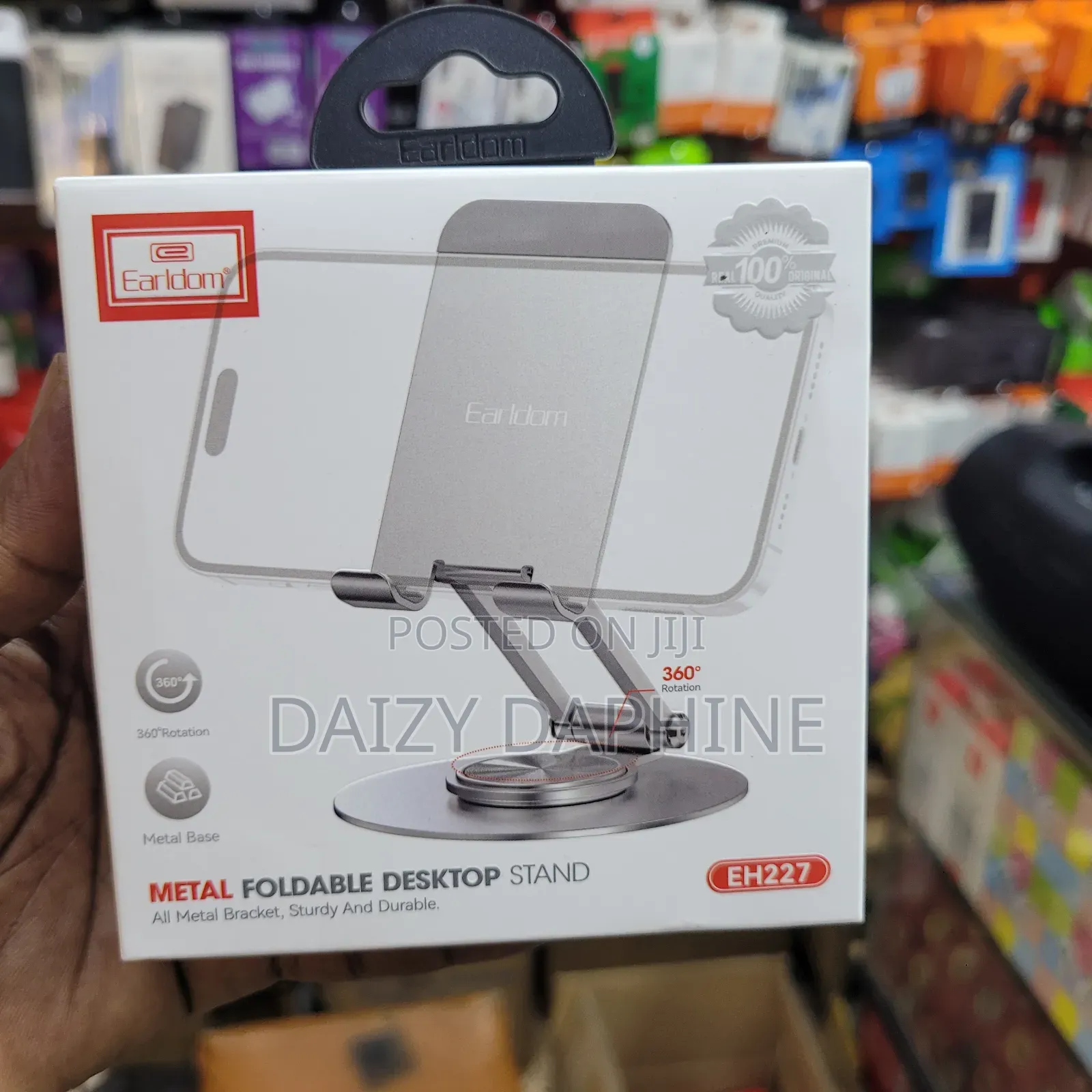 Earldom Aluminum Foldable Phone Stand