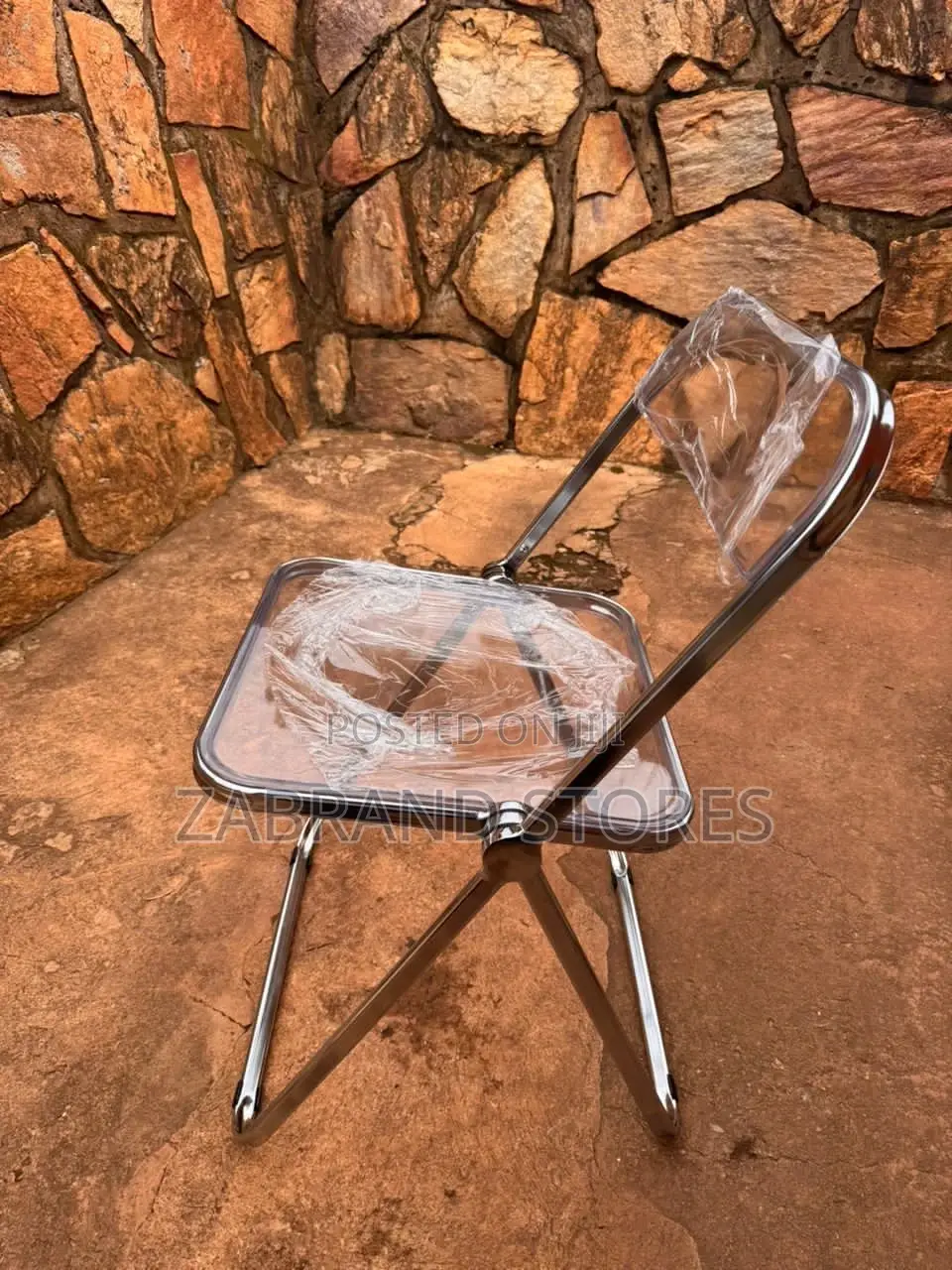 Acrylic Foldable Chair