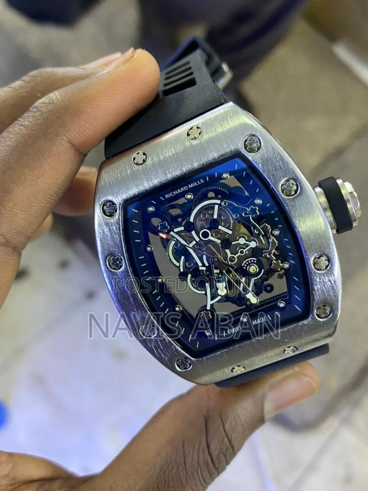 Richardmile Genuine Watches Transparent Automatic