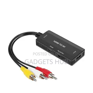 HDMI to AV, HDTVI Audio Splitter 
Converter With 1080P