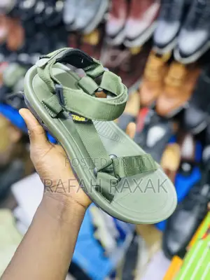 Original Green Teva Scholars Sandals