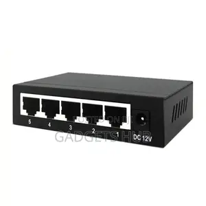 Ethernet Switch 5 Port Rack Mount Gigabit Poe