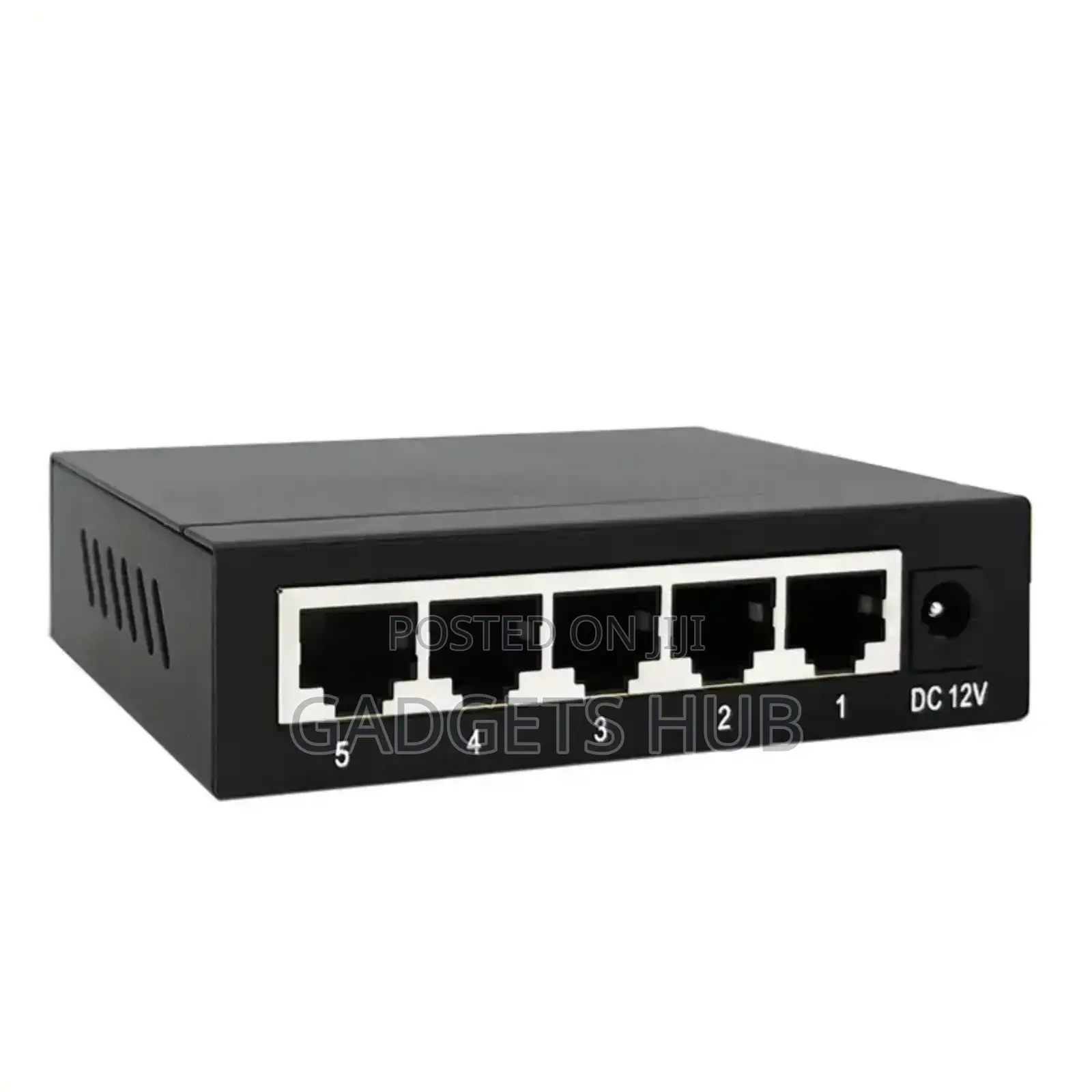 Ethernet Switch 5 Port Rack Mount Gigabit Poe