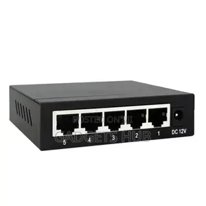 Ethernet Switch 5 Port Rack Mount Gigabit Poe