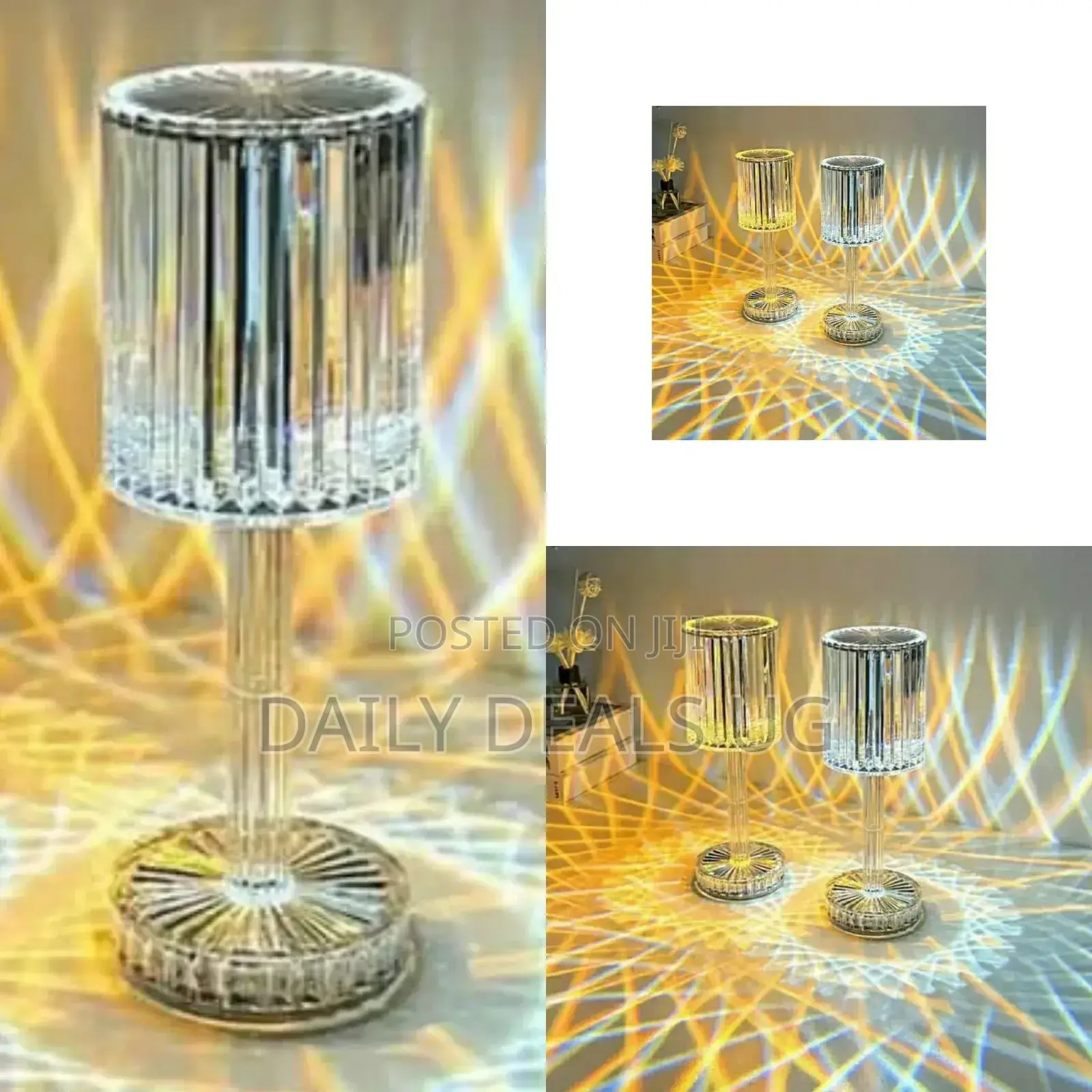Crystal Led Table Lamp
