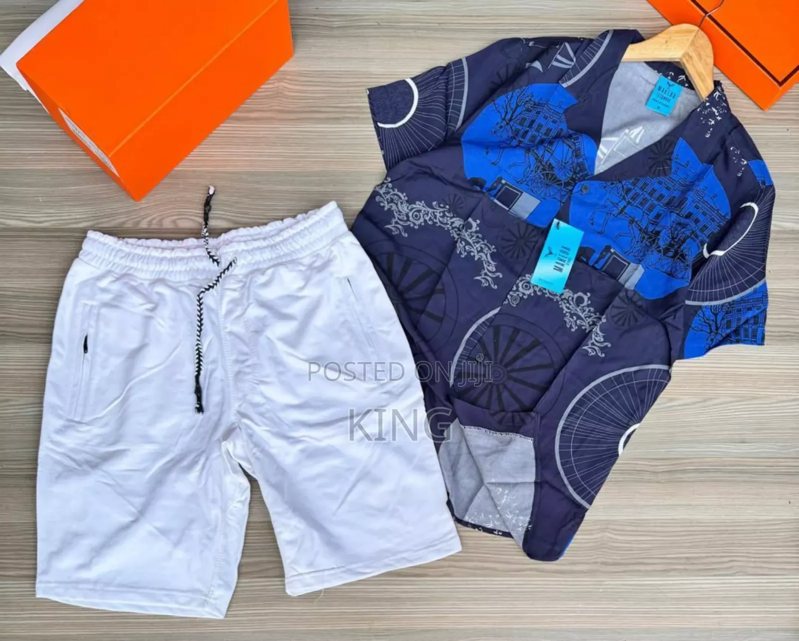 Comforting Vintage Set. Shirt/Short