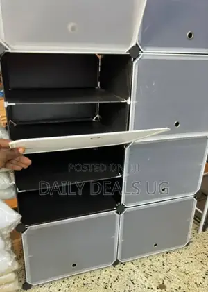 Portable Plastic Shoe Wardrobe