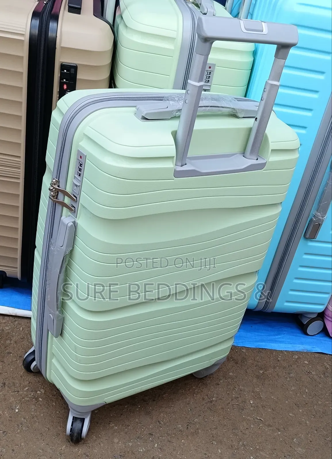 Pearl Plastic Suitcase