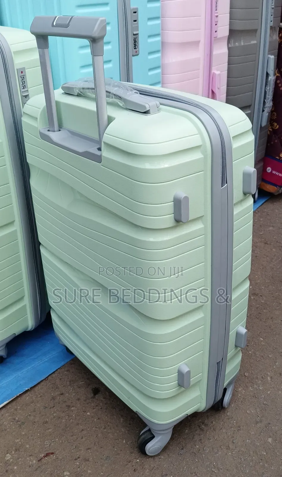 Pearl Plastic Suitcase