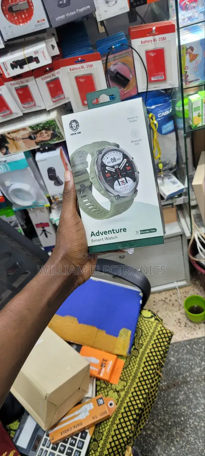 Bluetooth Call Smart Watch/Adventure Smart Watch - Green