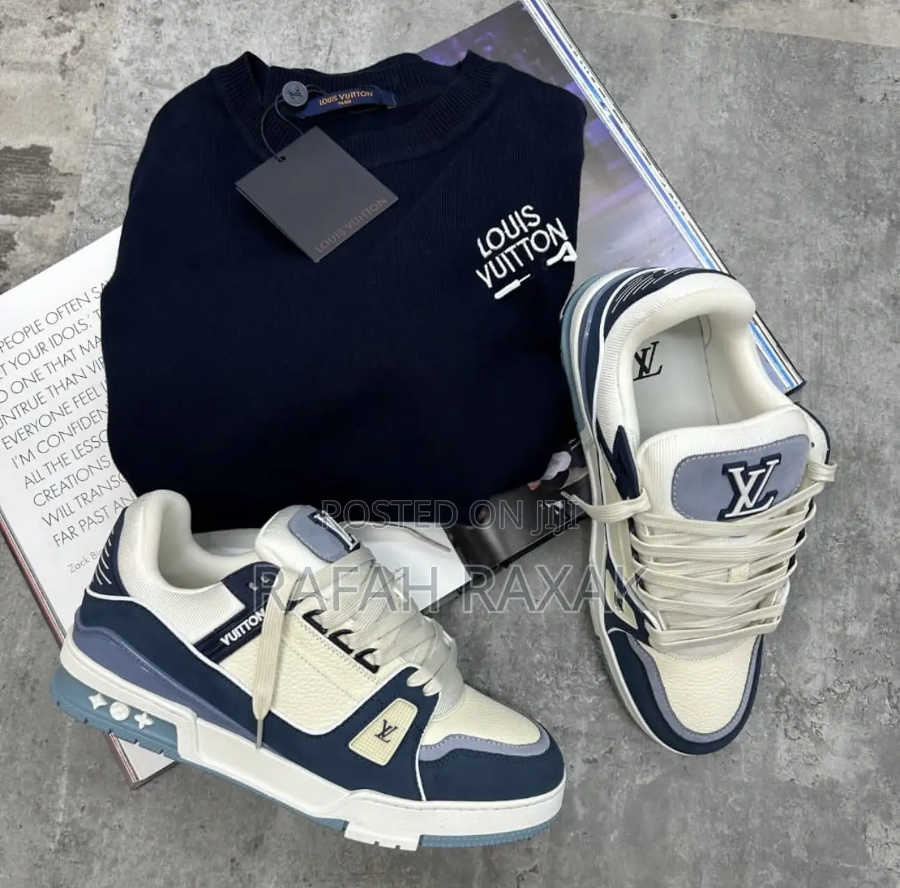 Original Louis Vuitton Trainer Sneakers