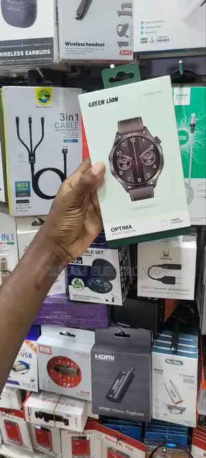 Green Lion Optima Smart Watch/Double Tap Function Watch