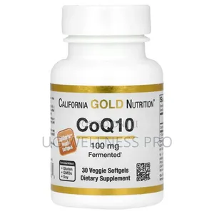 California Gold Nutrition, Coq10, 100 Mg, 30 Veggie Softgels