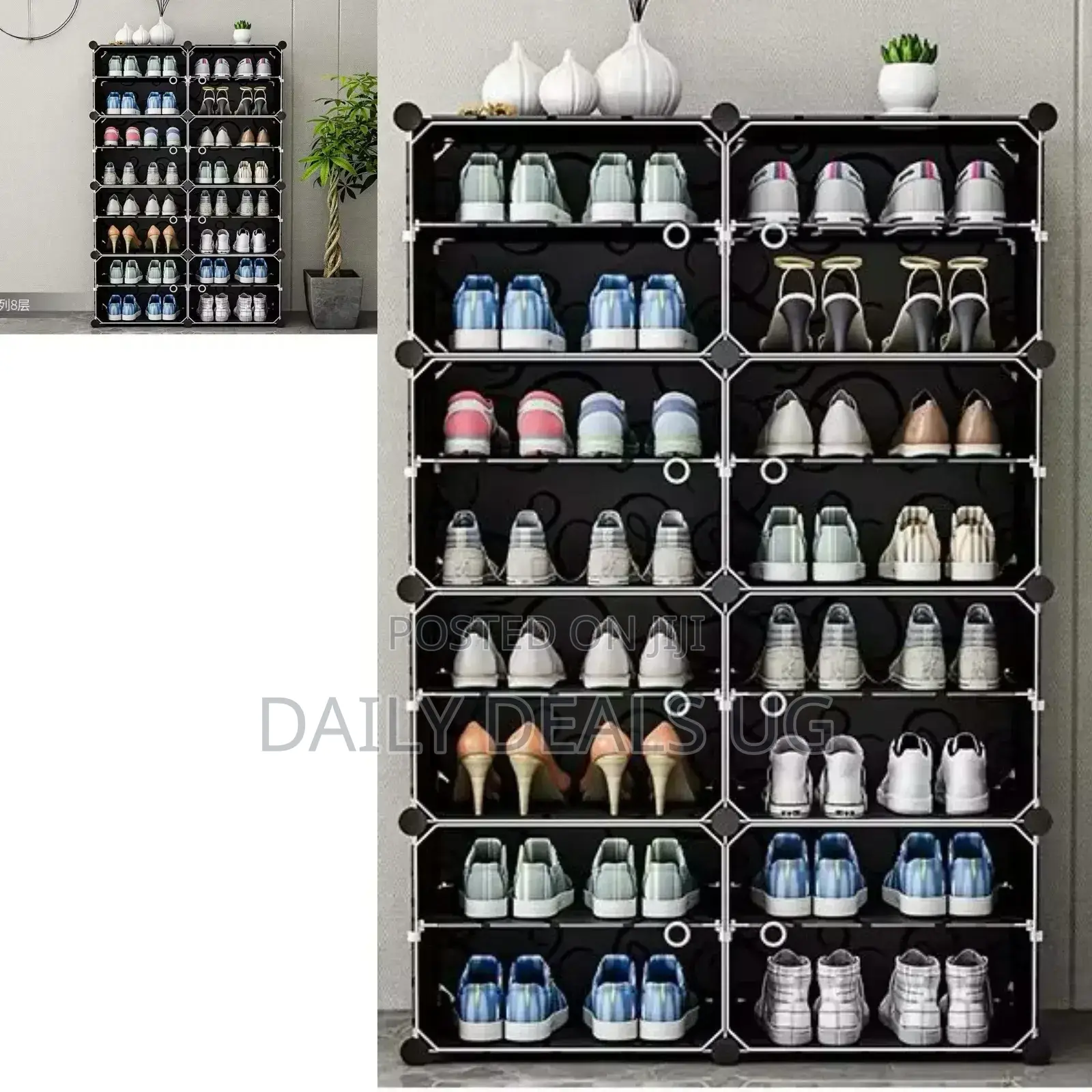Plastic Portable Shoe Wardrobe
