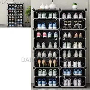Plastic Portable Shoe Wardrobe