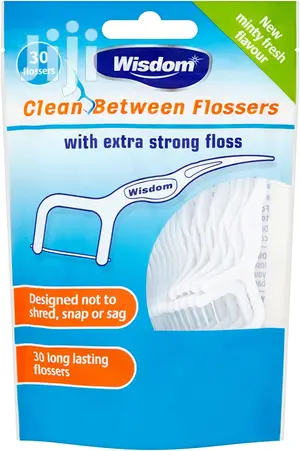 Wisdom Clean Between Flossers - 30 Flossers
