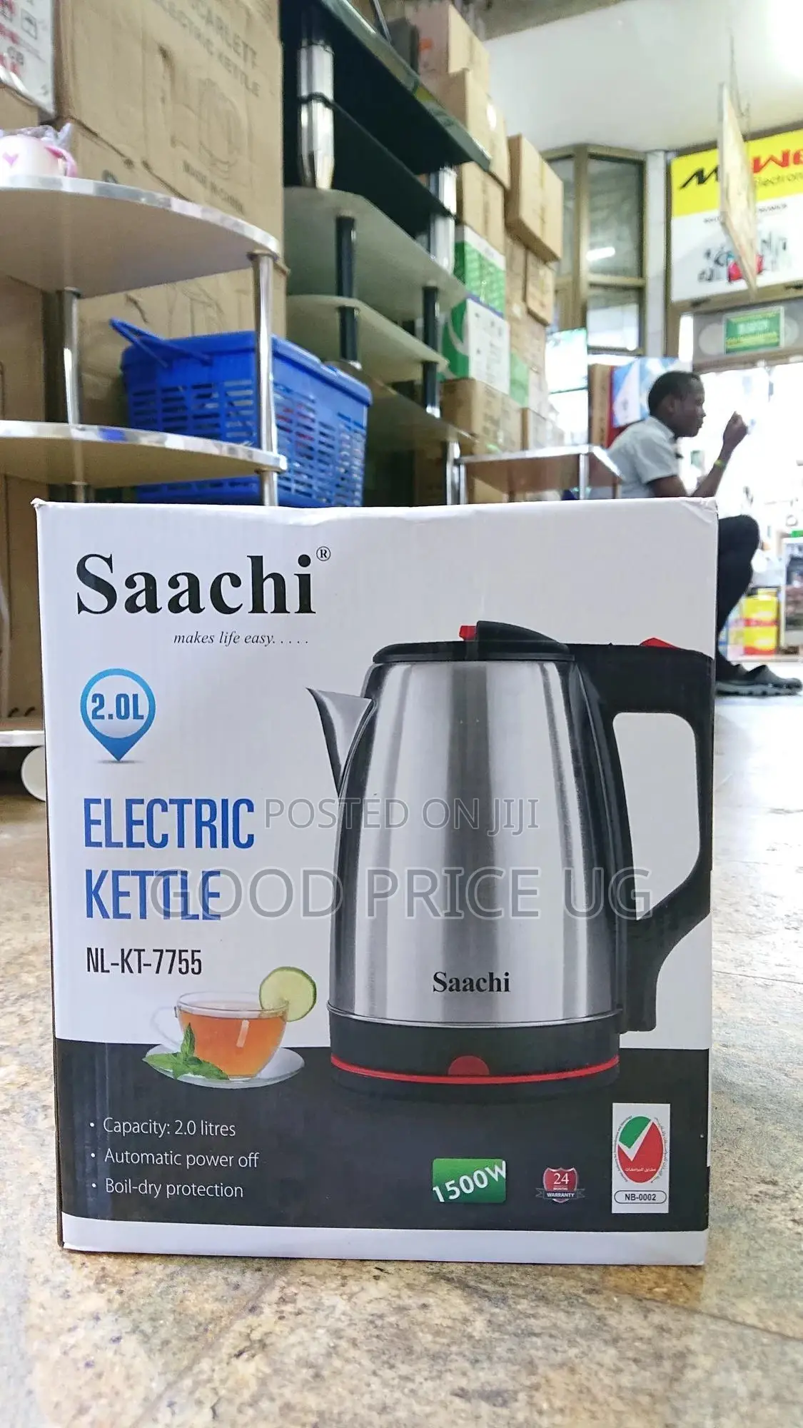 Saachi 2L Electric Kettle