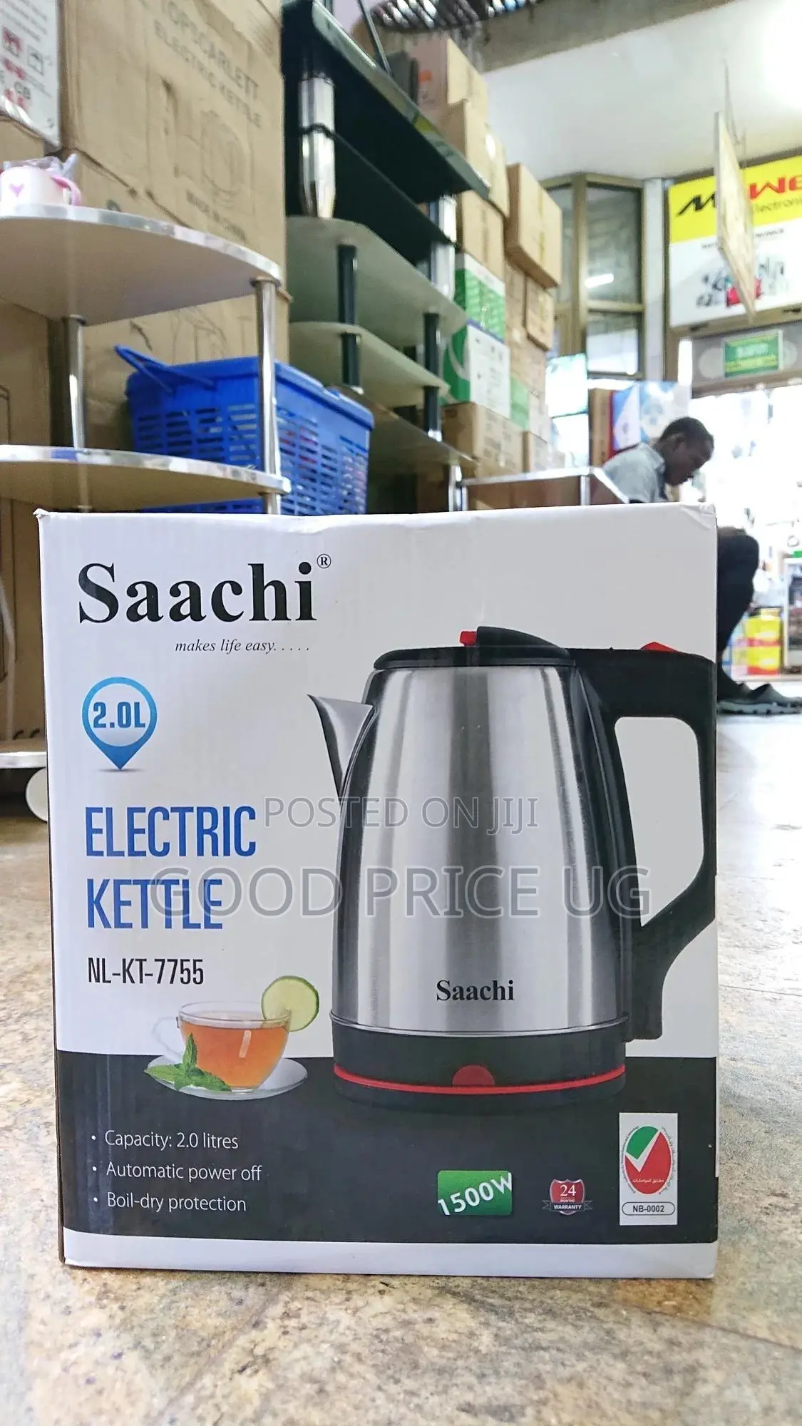 Saachi 2L Electric Kettle