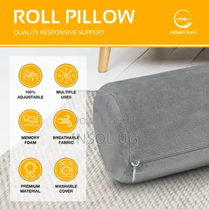 Cervical Neck Roll Memory Foam Pillow
