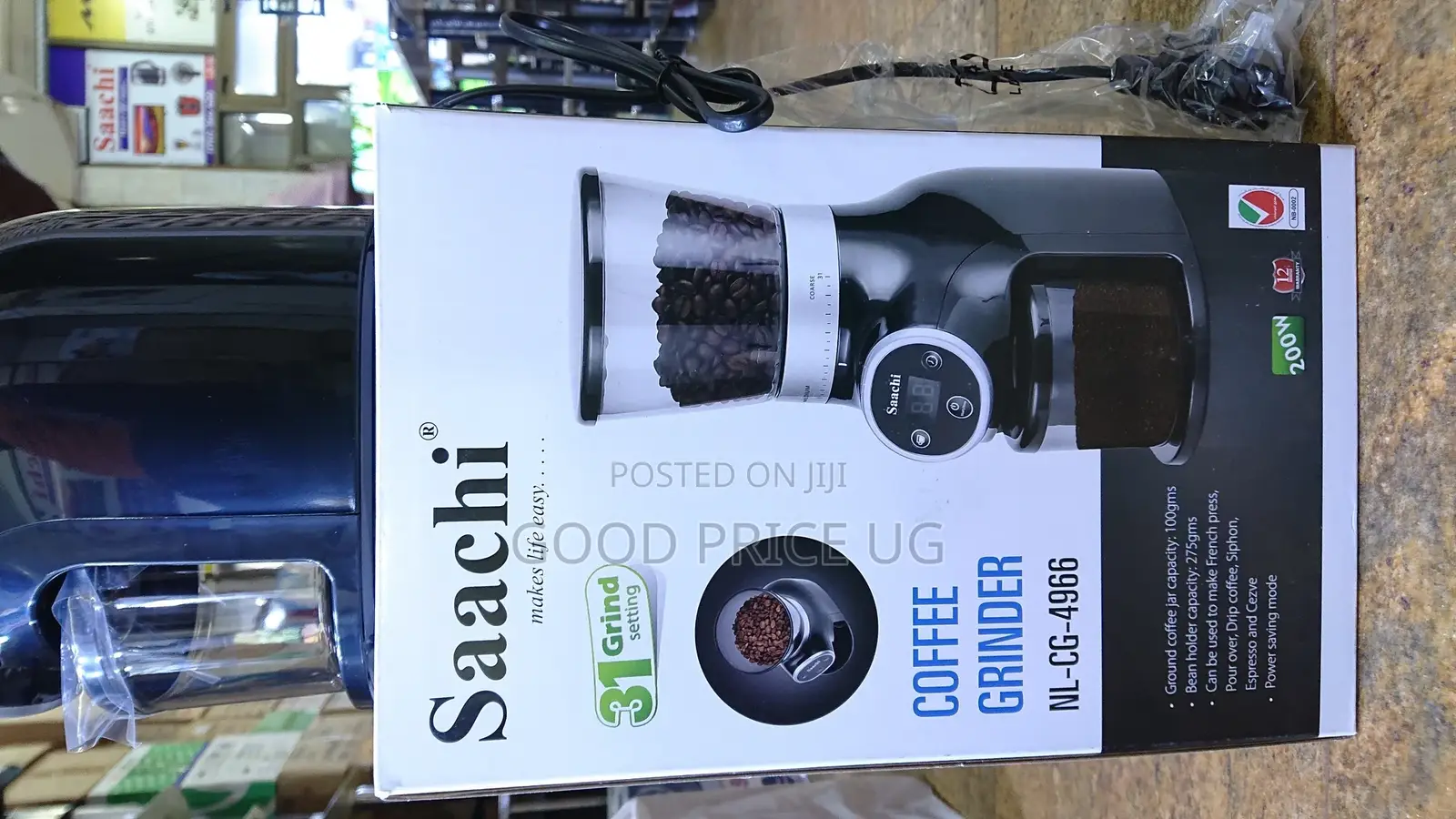 Sachi Coffee Grinder NL-CG-4966