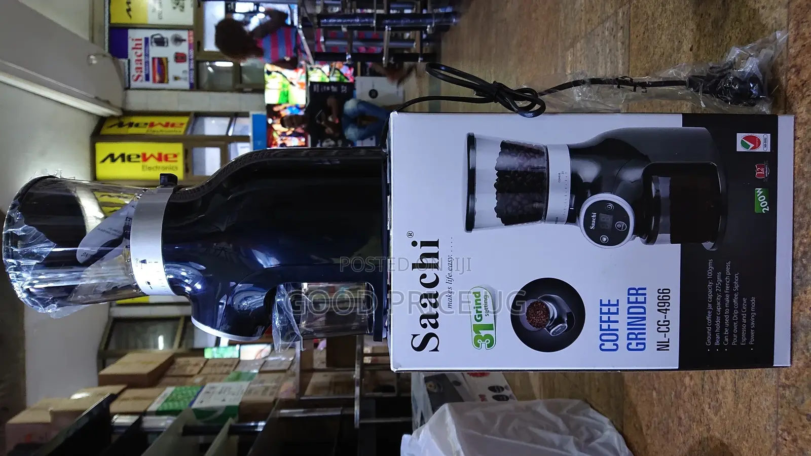 Sachi Coffee Grinder NL-CG-4966