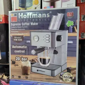 Espresso Coffee Maker/ 20 Bar Hoffman Electric Coffee Maker