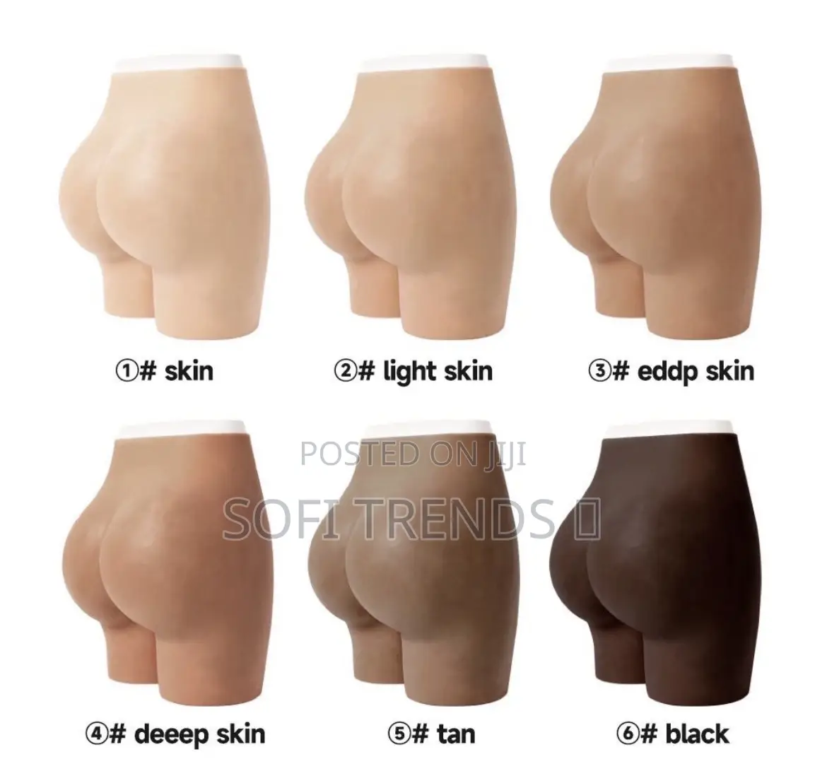 Ladies Silicone Bums