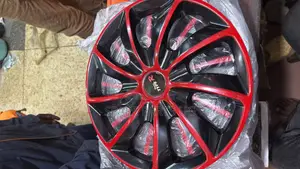 Red Product Wheel Caps