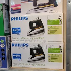 Original Phillips Dry Iron/ Stainless Phillips Dry Iron