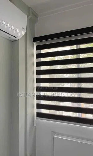 Double Sided Brown Horizontal Office Blinds Per Square Meter
