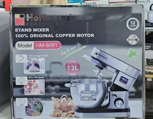 12L Hoffman Stand Mixer/Stainless Electric Stand Mixer
