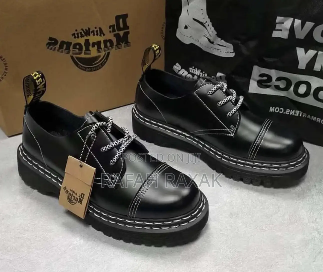Original Luxury Chunky Dr Martens Leather Shoes