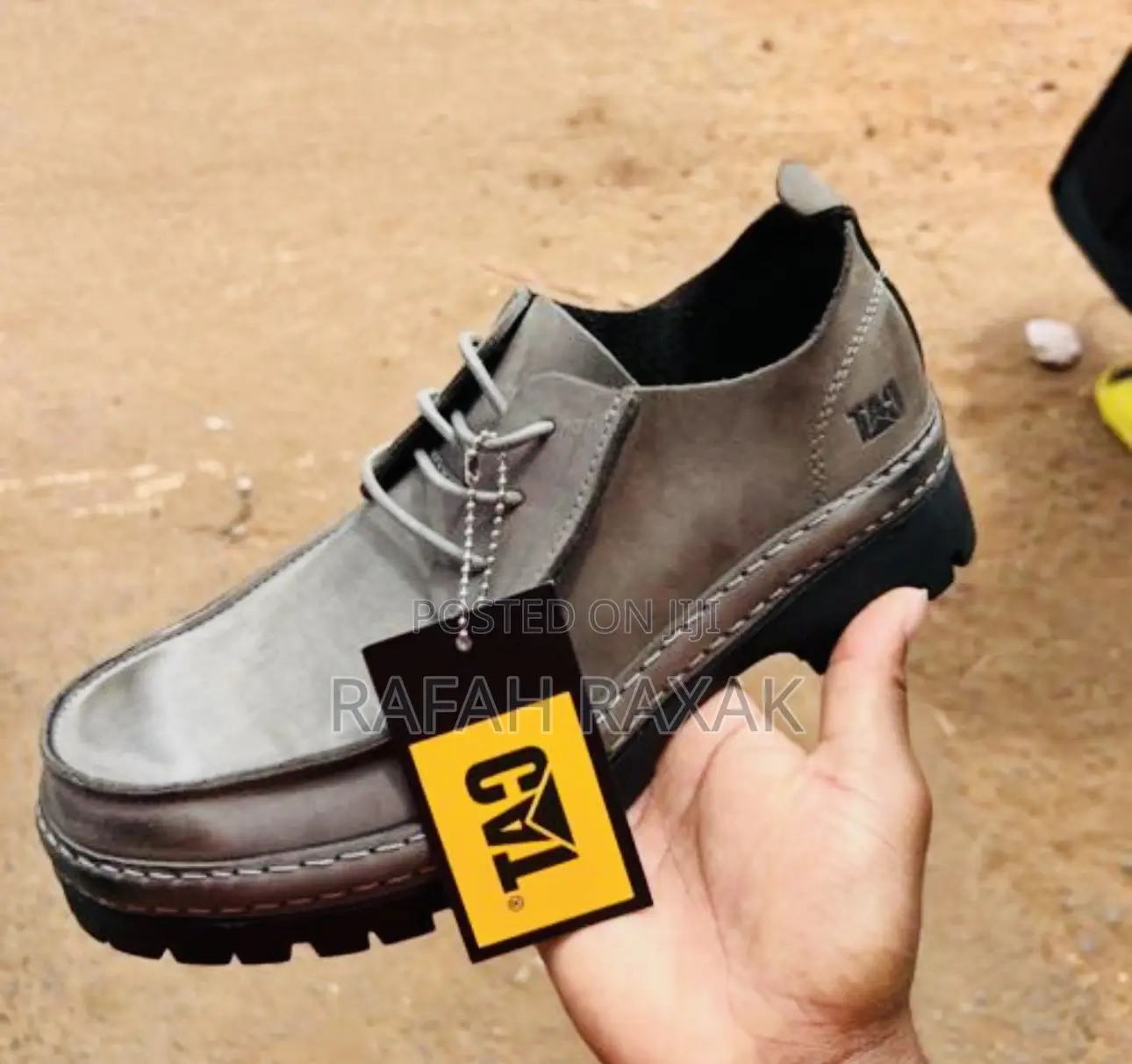 Original CATERPILLAR Smart Casual Low Cut Leather Shoes