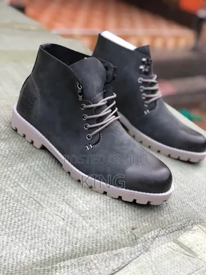 Uncut Leather Timberland Boots. New