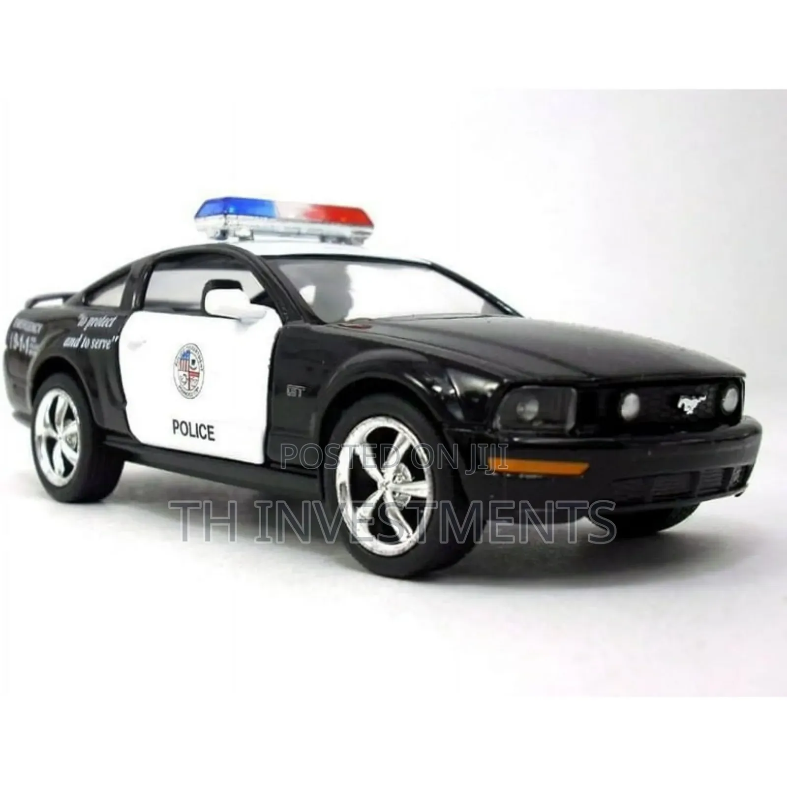 Police Diecast Toy Car Model