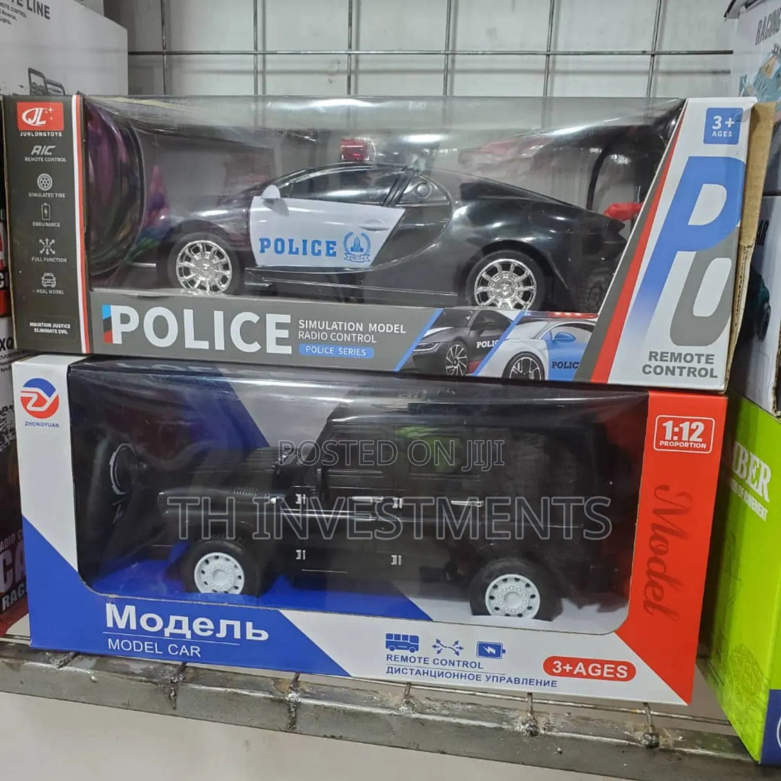 Police Diecast Toy Car Model