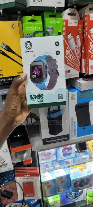 2G Network Kids Smart Watch/Hd Camera Green Lion Smart Watch