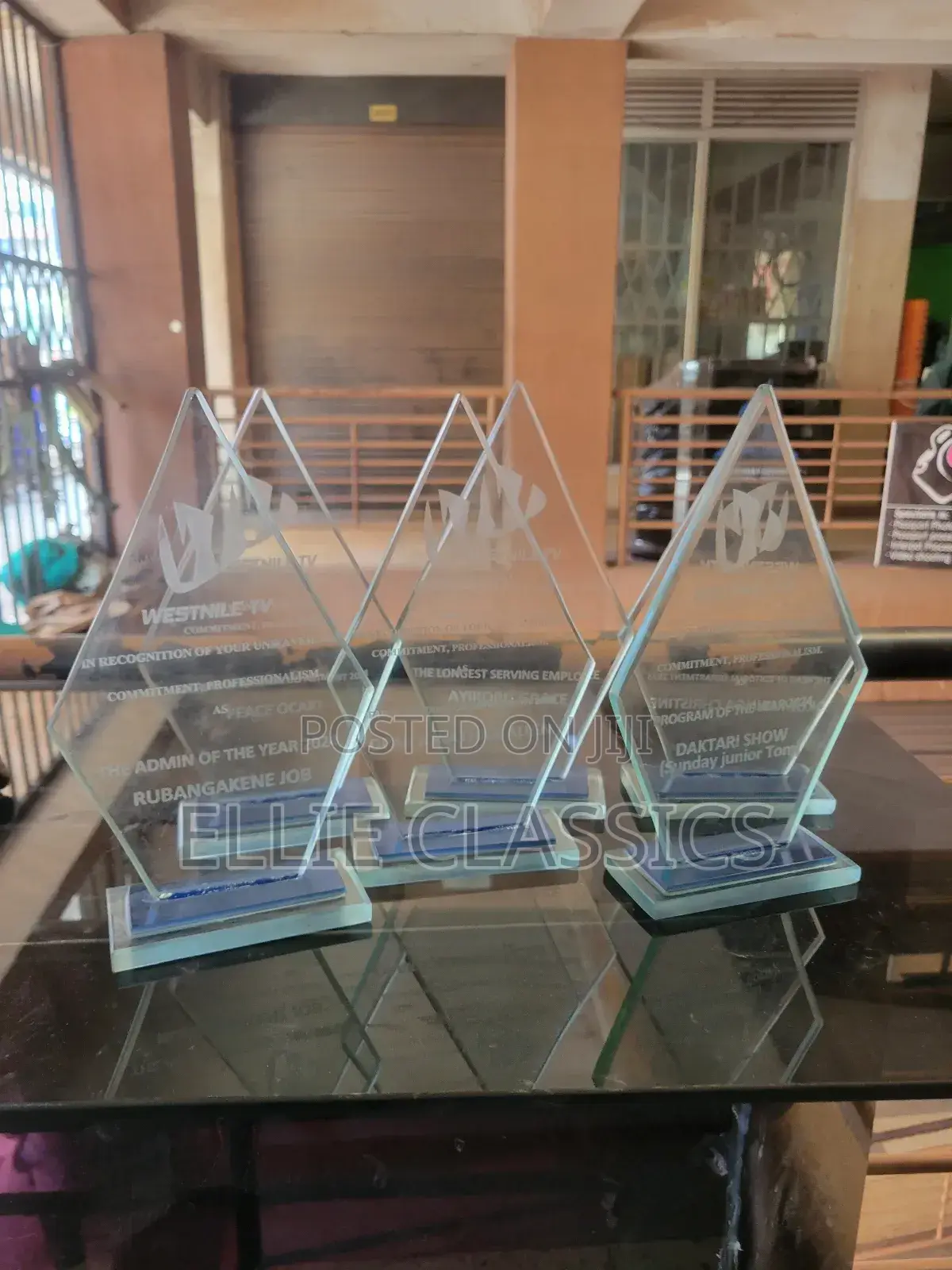 Engraved Glass Awards