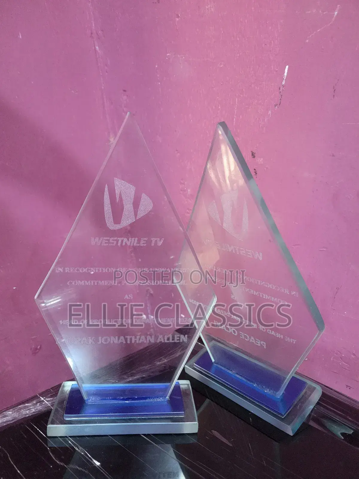 Engraved Glass Awards