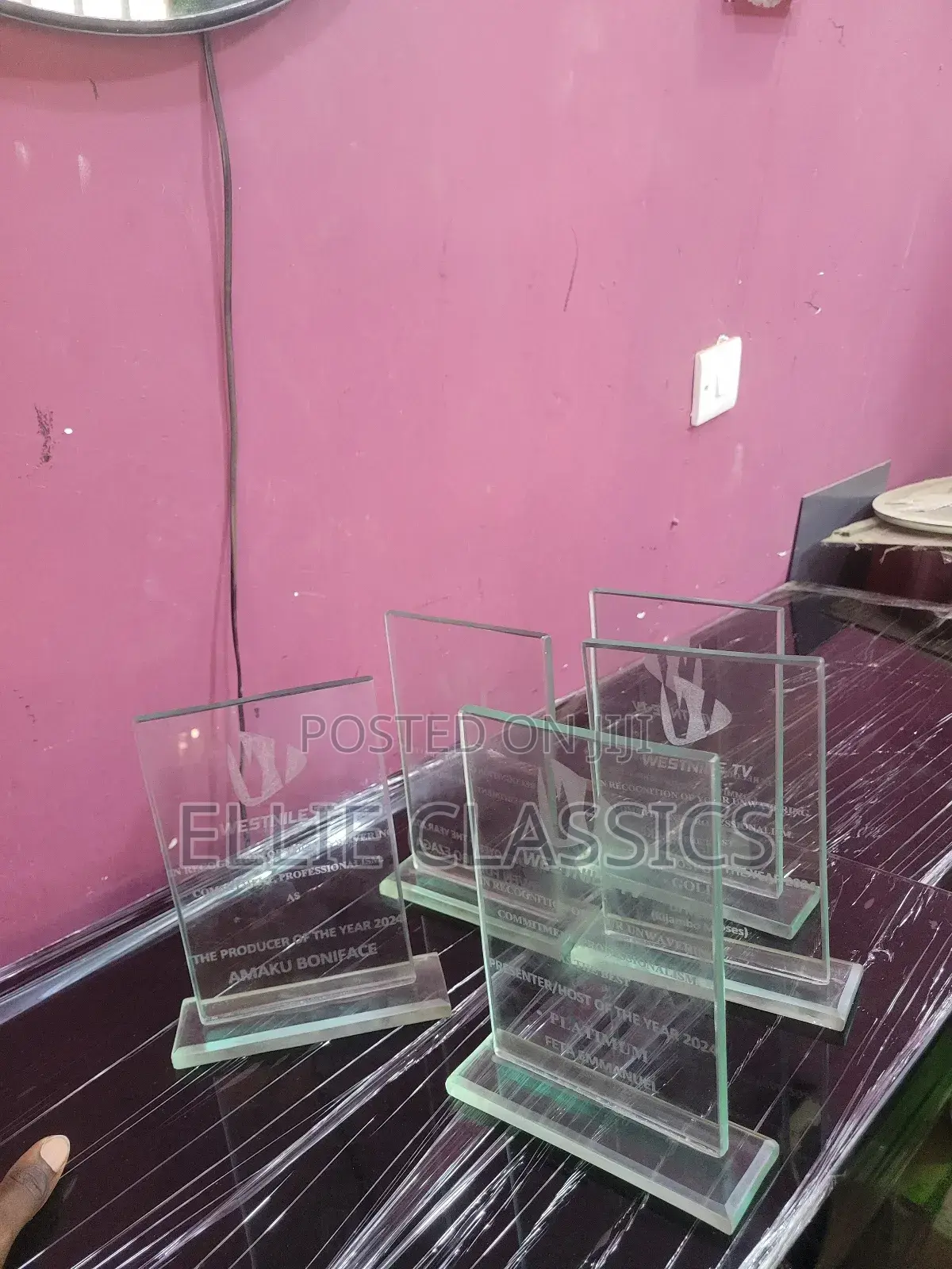 Square Glass Awards