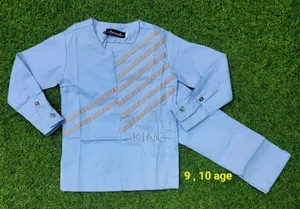 Fashion Boys/Kids Ankara Suit