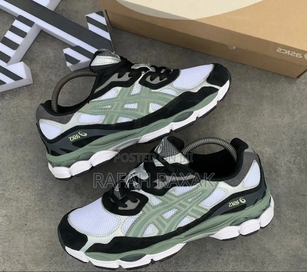 Asics Gel-Nyc White/Ivy Sneakers