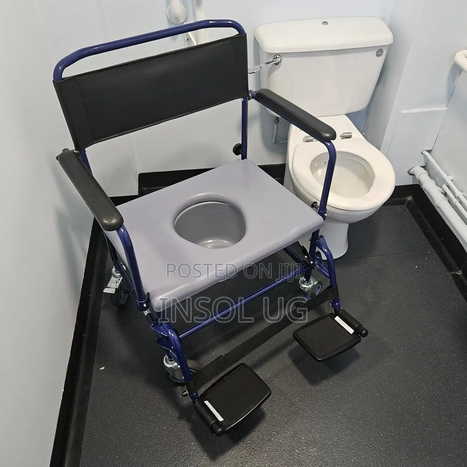 Heavy Duty Commode/ Toilet Chair (Extra Wide)