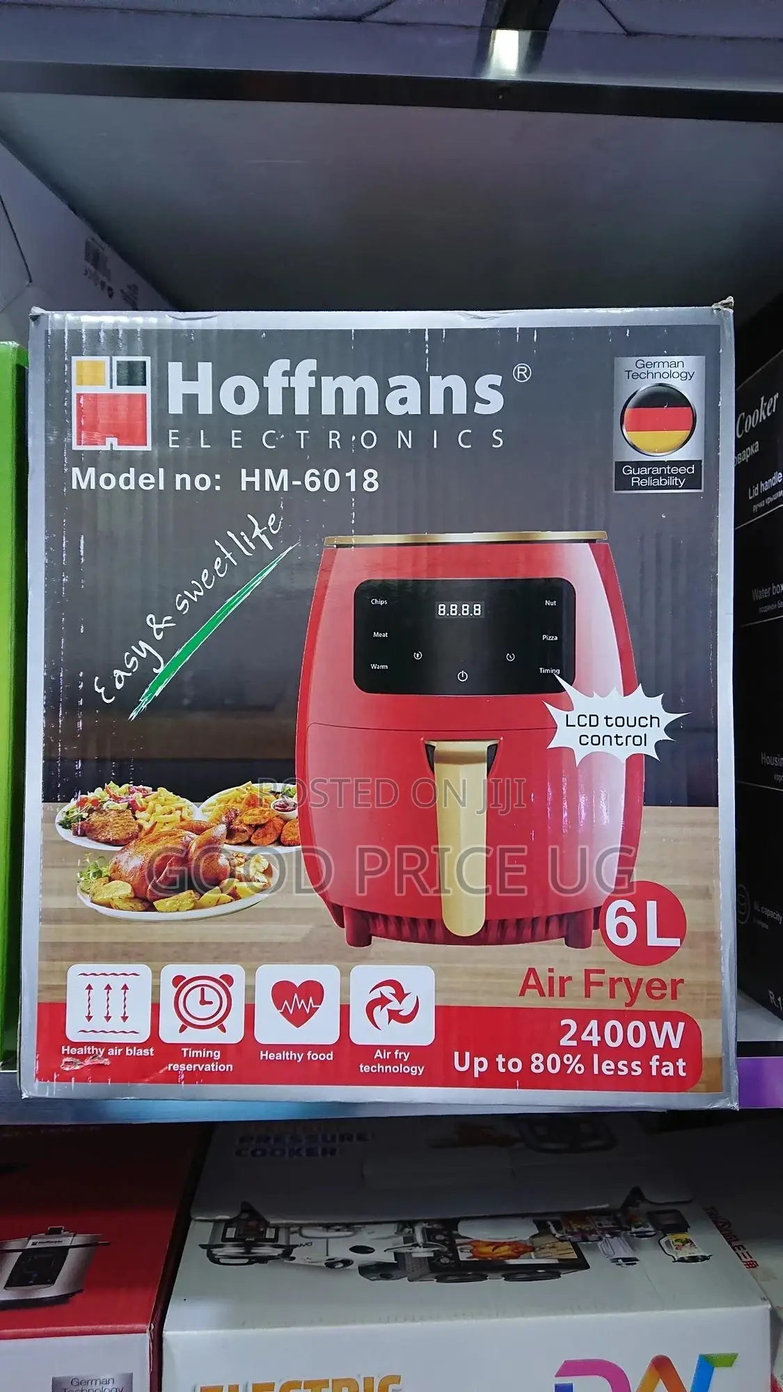 Hoffman's 6L Air Fryer HM-6018