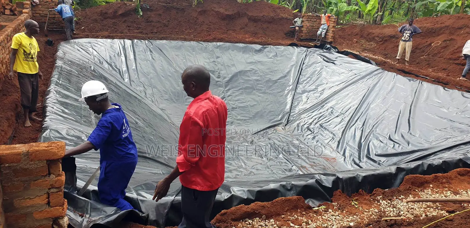 1.0mm Hdpe Dam Liners in Uganda