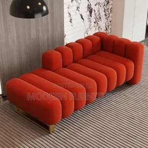 Luxury Sofa Bed in Orange Color