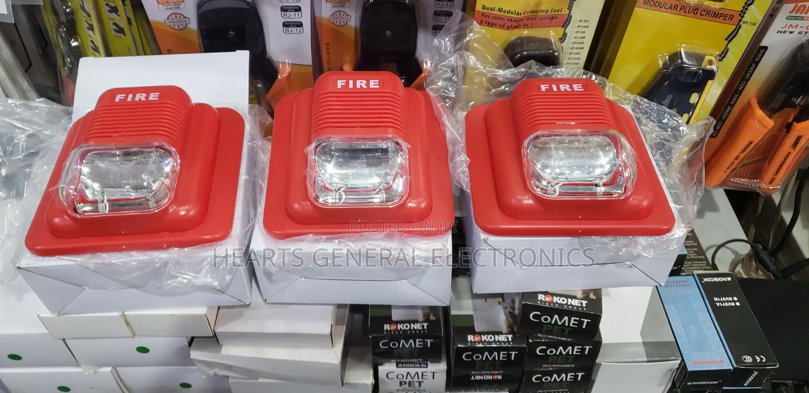 Fire Alarm Siren And Strobe 12v And 24v