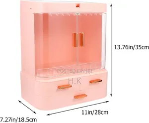 Lurrose Makeup Storage Organizer Box