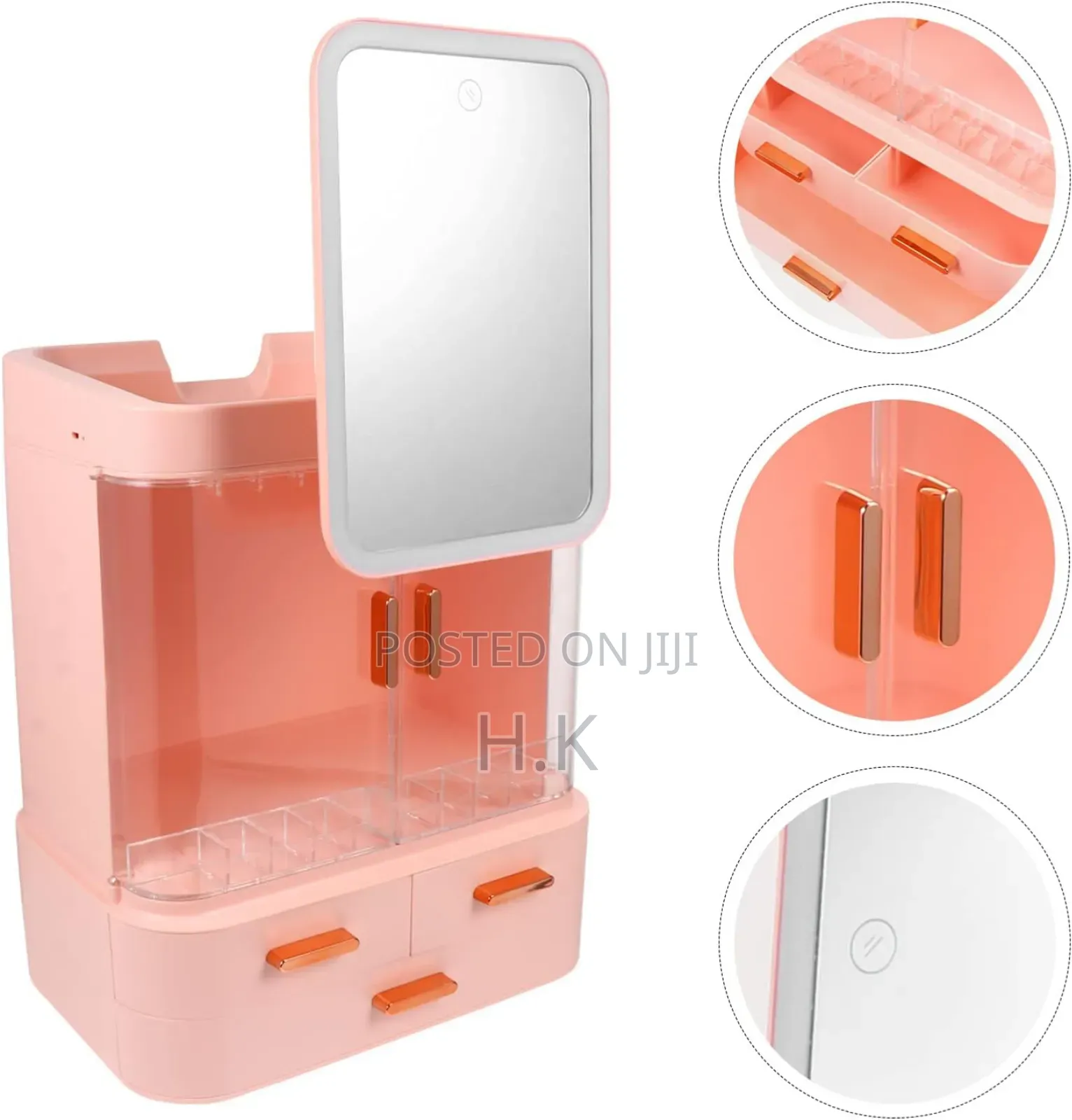 Lurrose Makeup Storage Organizer Box